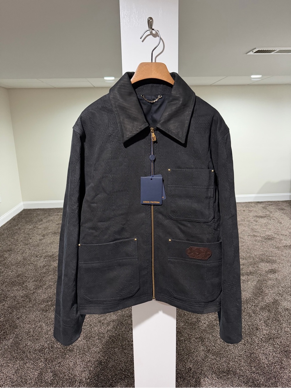 Louis Vuitton x Pharrell 2024 Damier Workwear Blouson Jacket